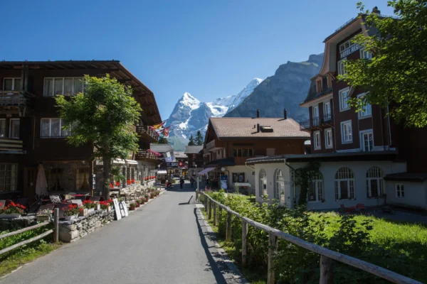 Schilthorn Cable Car Journey: Stechelberg to Mürren